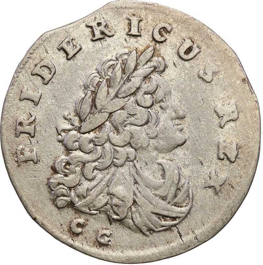 Niemcy, Prusy. 6 groszy 1709, Królewiec